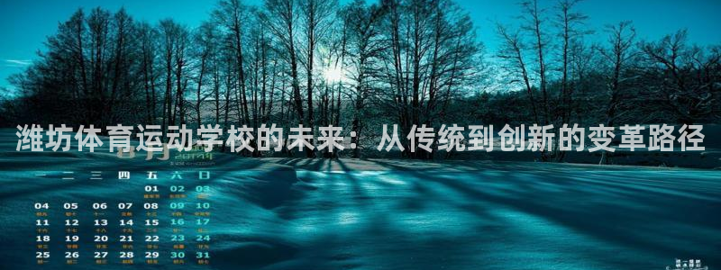 J9官方正版app集团：潍坊体育运动学校的未来：从传统到创新
